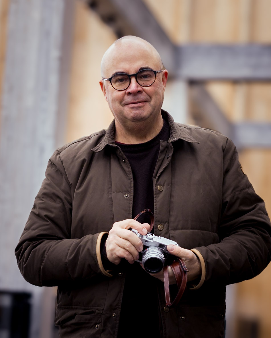 Peter Lundberg mith camera